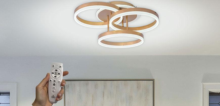 Conectarea lustrelor LED la telecomandă și aplicație