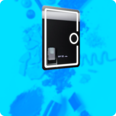 LED make -up zrkadlá