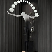 Lampardar Anatoja LED 24W 4000 kmetal čierna