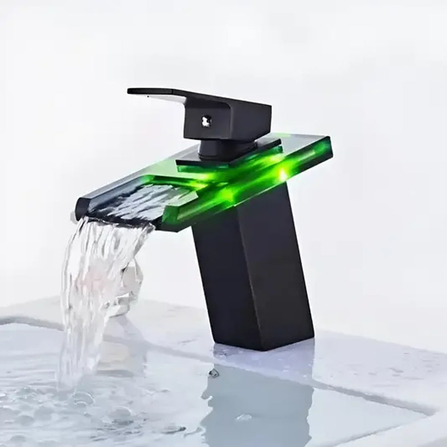 Batériu umývanie, zliatina a sklo, čierna, OD3007