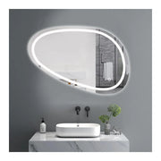 Zrkadlo LED dotyk dissegno defritácia systému 80x45 cm Marcello Funghi Collection