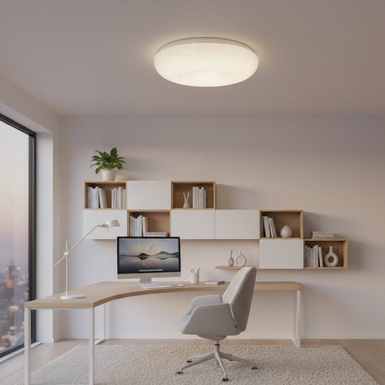 LED stropné svietidlo 35 cm, 31W, 3000K / 4000K / 6000K, biele, kovové a akrylové LED stropné svietidlá Predvolený názov Alessandro Design