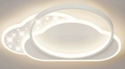 LED túžba s diaľkovým ovládaním Novia Puer, 125W, studené/horúce/neutrálne svetlo, nestabilné, biele