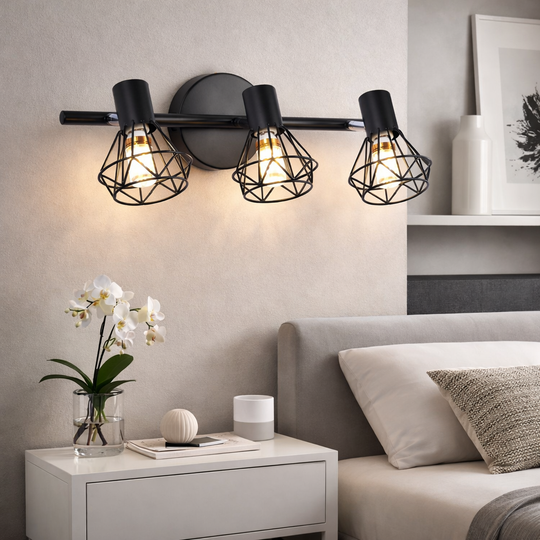 Luster s tienidlom, GRACIE, Diamant, 3XE14, čierny Klasické lustre Predvolený názov Alessandro Design