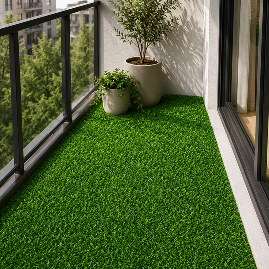 Umelý trávnik do exteriéru, 2 m x 25 m, hrúbka 2 cm, zelená