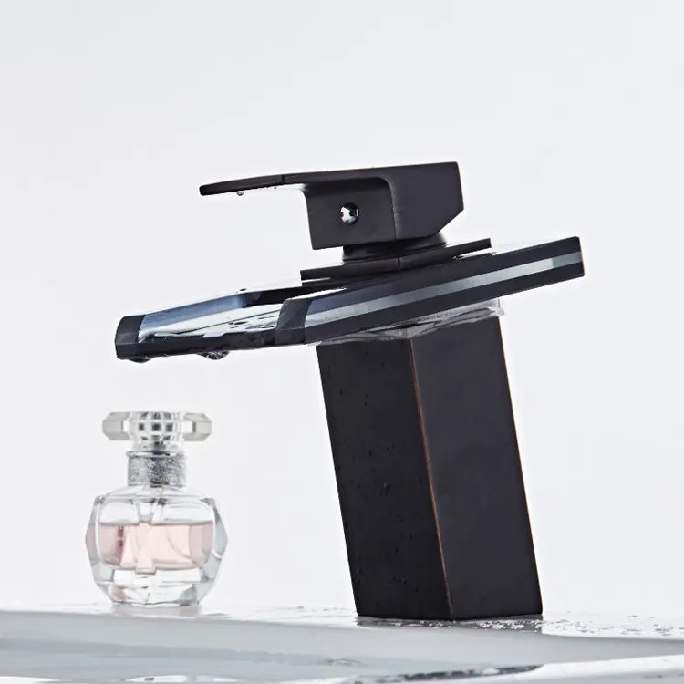 Batériu umývanie, zliatina a sklo, čierna, OD3007