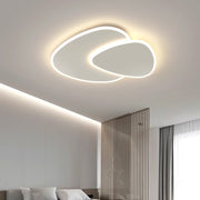 Luster LED s diaľkovým ovládacím svetlom, 98 W, oválne, studené/horúce/neutrálne svetlo, nestabilné, biele