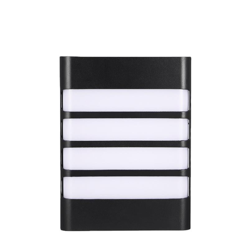 Vonkajšie nástenné svietidlo Raisa, 18W, 6000K, čierne