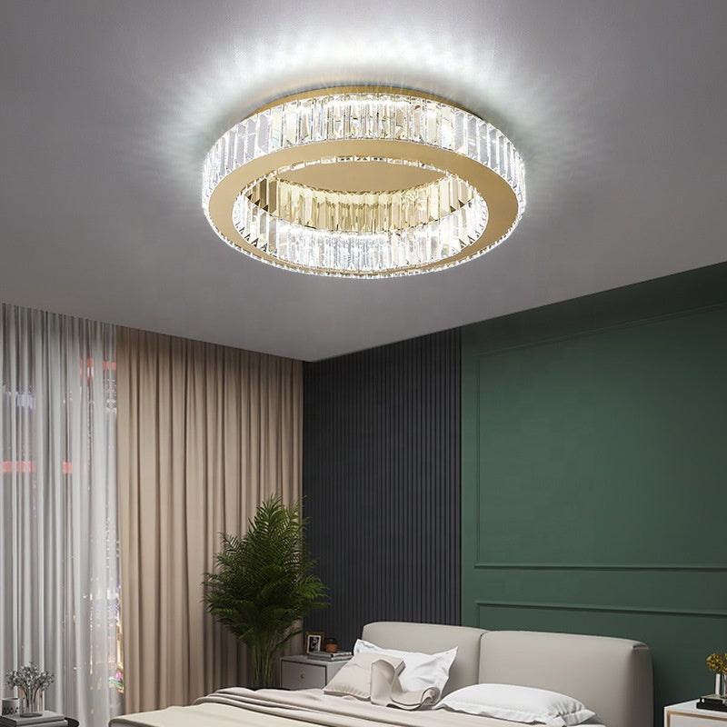 LED kryštál LULUS s 118 W Silver Latifah Diaľkovým ovládaním