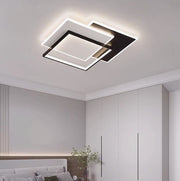 LED luster s diaľkovým ovládaním geometrie kub