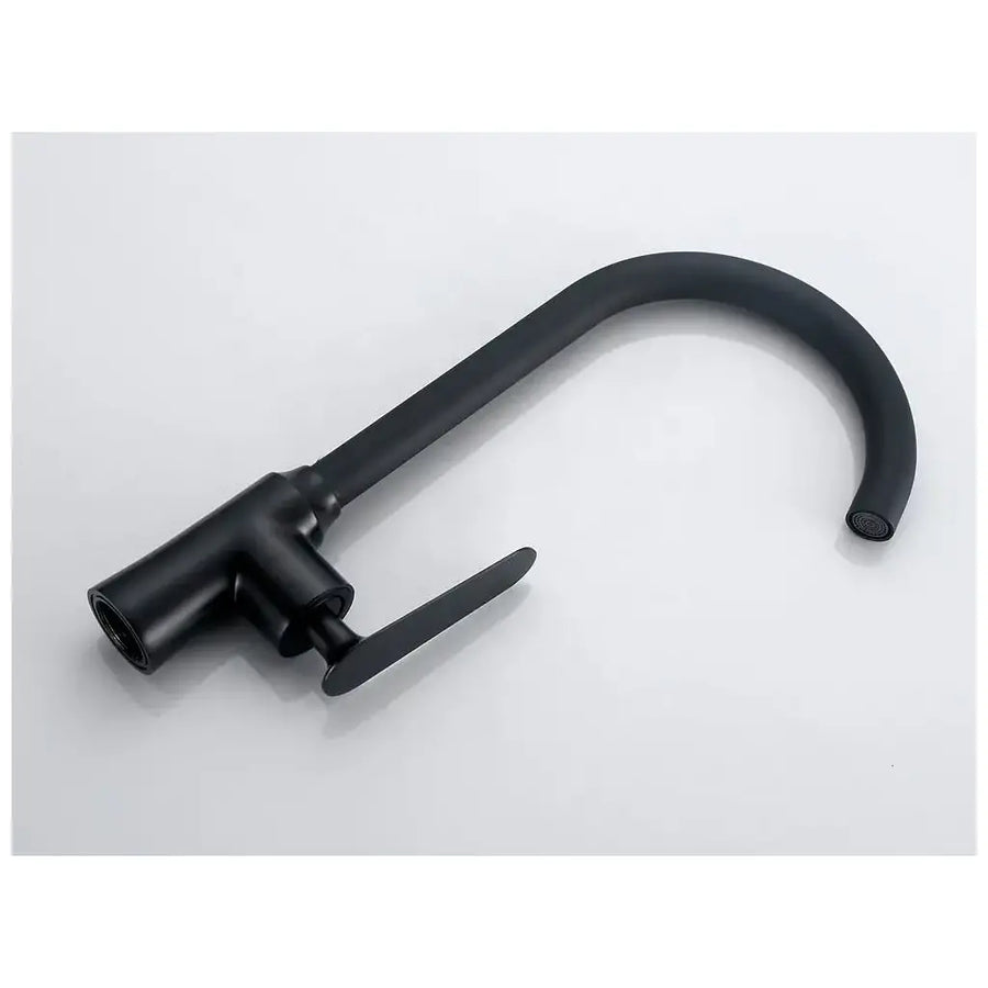 Batériu Washbasin Cabtridge keramická rotačná rúrka Čierne pripojenia vrátane EC01