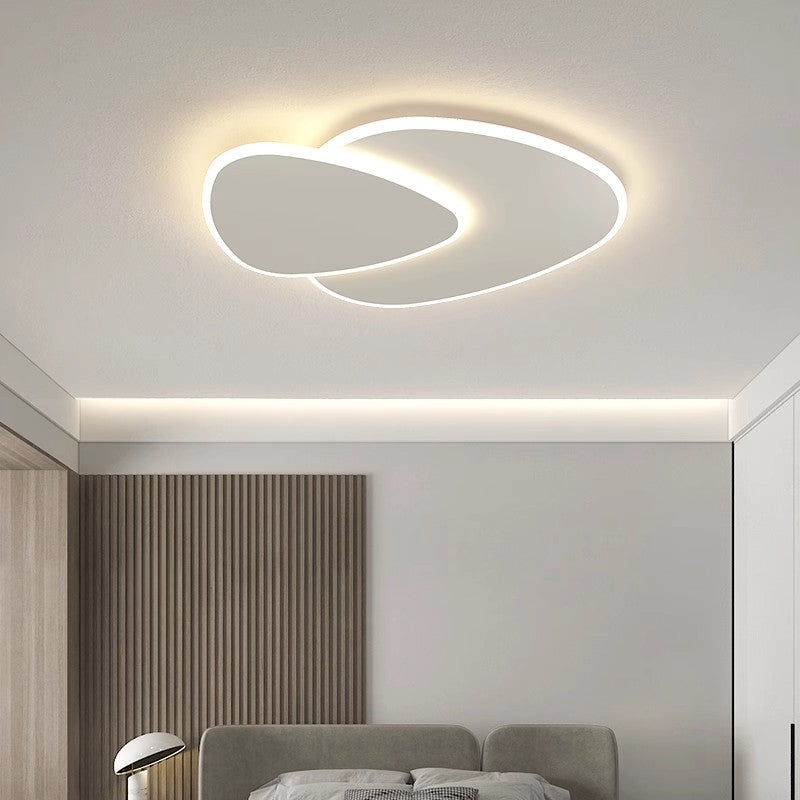 LED luster s diaľkovým ovládaním FUTURA LUMINA 98W, oválny, studené/teplé/neutrálne svetlo, stmievateľné, biely