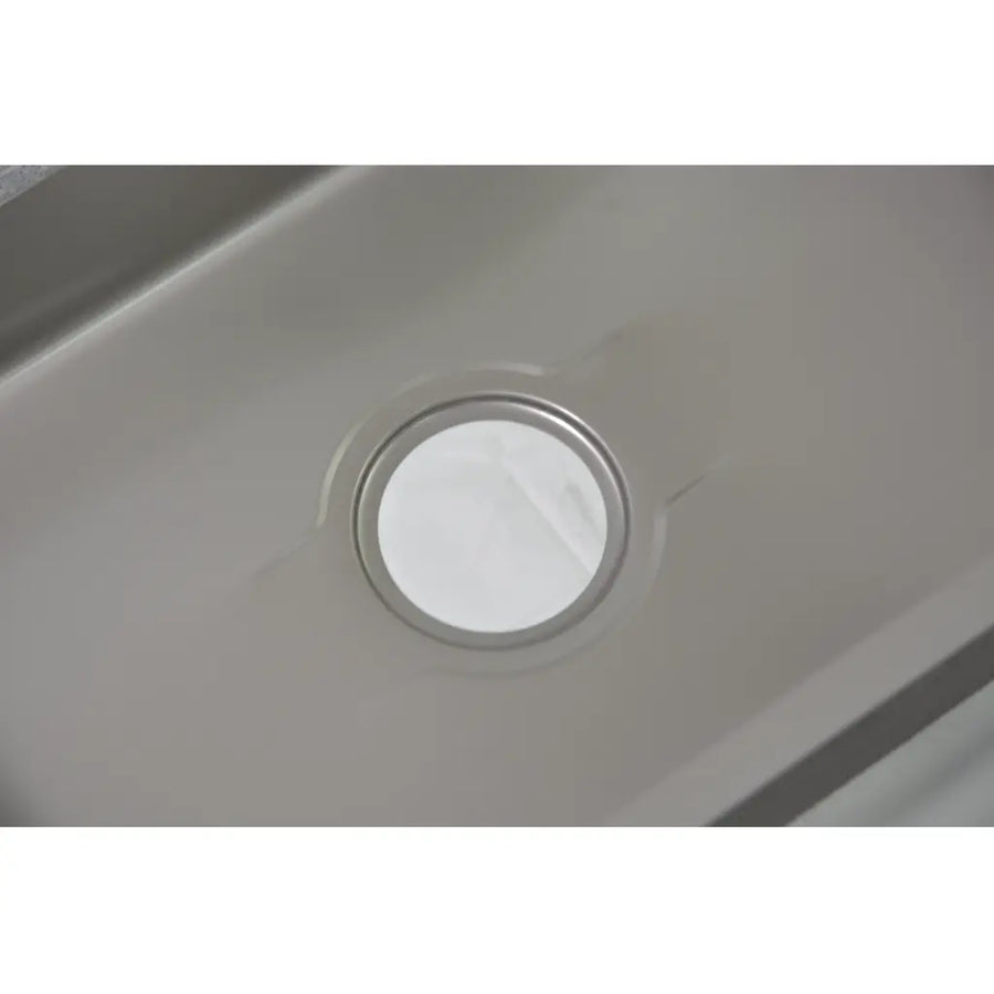 Kuchynské umývadlo z nehrdzavejúcej ocele, 50x40x21cm, s príslušenstvom, kefovaná nerez