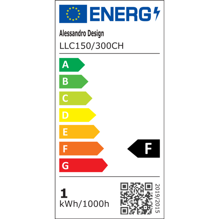 LED kryštál LULUS s 118 W Silver Latifah Diaľkovým ovládaním