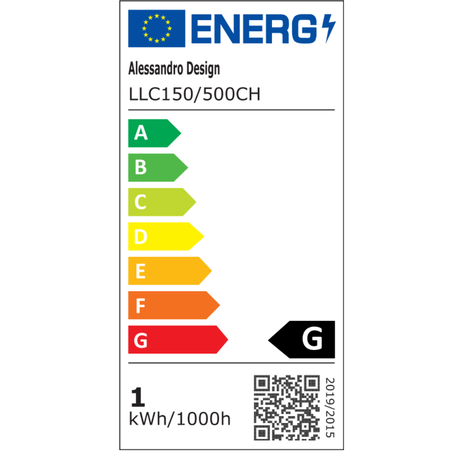 LED kryštál LULUS s 118 W Silver Latifah Diaľkovým ovládaním