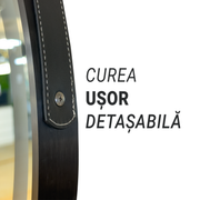 Zrkadlové LED kolo 60 cm Celesti Majesti Noir Eleva Motionglow Marcello System Disabilities & Daim Termometer