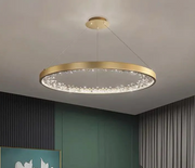LED LED Casiana s diaľkovým ovládaním, 38W, zlatý, vyhodený