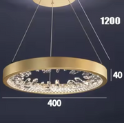 LED LED Casiana s diaľkovým ovládaním, 38W, zlatý, vyhodený