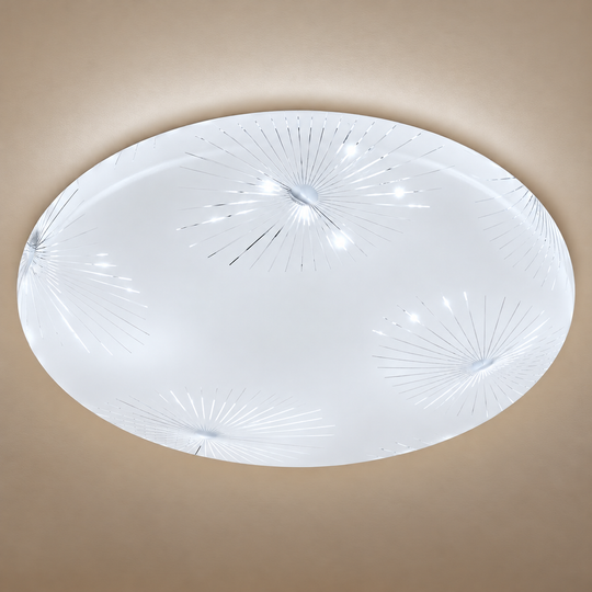 LED stropné svietidlo Beam 23 cm, 22W, 3000K / 4000K / 6000K, biele, kovové a akrylové