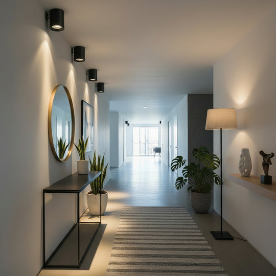 TINNIE LED Spot, pevné, 8W, neutrálne svetlo 4000K, čierne