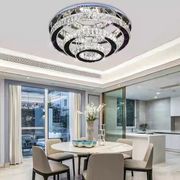 Krištáľový LED luster LLC151/500CH, 64W, 3 prvky, studené/teplé/neutrálne svetlo, stmievateľné, lesklý chróm