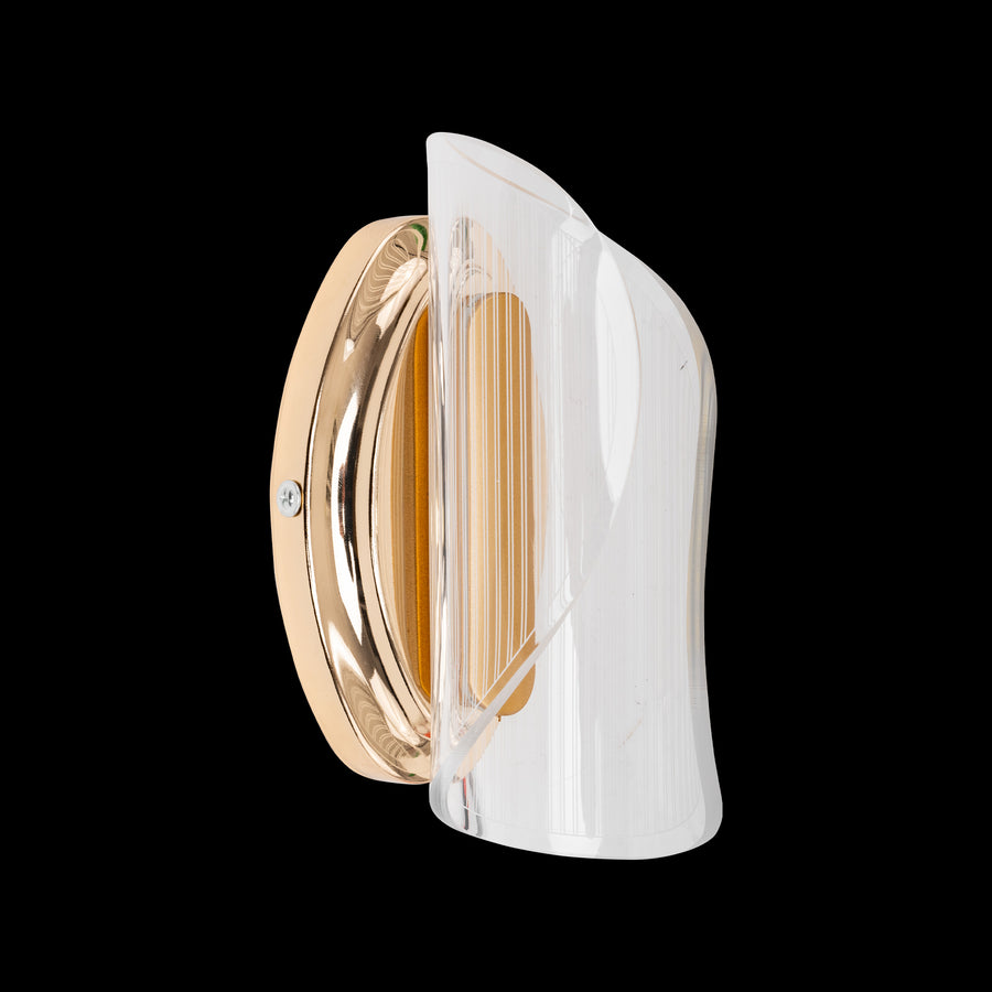 Aplică LED Leporis, 14W, 3000/4000/6000K, Metal, Auriu