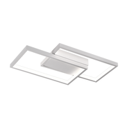 LED LED LULUS AMI s diaľkovým ovládaním, 62 W, biela, akrylová, nestabilná