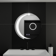 Round LED zrkadlo 70 cm dotykový systém Anello Deaktiving