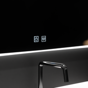 Cloud LED zrkadlo 60x40cm, Nuvola Touch, Demister System, Stmievateľné