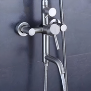 Sprchový stĺp, nehrdzavejúca oceľ 304, satén, LY003