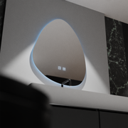 Organické LED zrkadlo 80x60cm - Fluido Touch Deframe Dunable System