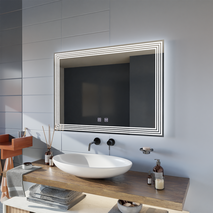Zrkadlo LED dotyk 60x80 cm zbierka Marcello Funghi