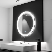 LED okrúhle zrkadlo 70 cm, Stellaire Touch, Demister System, Stmievateľné