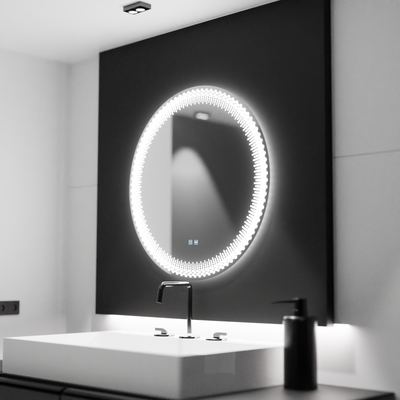 LED okrúhle zrkadlo 70 cm, Stellaire Touch, Demister System, Stmievateľné