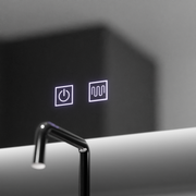 LED zrkadlové LED semiluna 60x54 - Soluna Touch Defrition System, Slimable