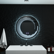 Zrkadlové LED kolo 70 cm lira Verità dotyk DOMABLE DEFRITION SYSTÉM