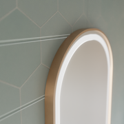 LED dotykové zrkadlo Import Systém 50x80 cm rámu Rose Gold
