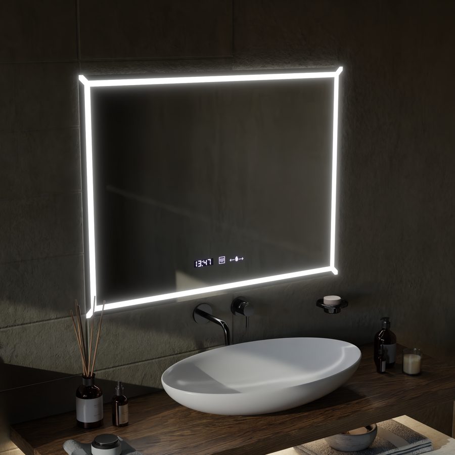 LED Touch Villay Mirror Defrition System 60x80 cm zbierka Marcello Funghi Collection