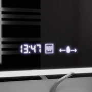 Zrkadlové obdĺžnikové obdĺžniky 120x80cm Souverain Motionglow Marcello Demonant Clock System a Smoble Cosmetic Terometer