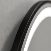 Zrkadlové LED kolo 60 cm Celesti Majesti Noir Eleva Motionglow Marcello System Disabilities & Daim Termometer