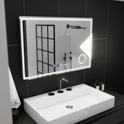 Zrkadlo LED obdĺžnikový 90x60cm Bellezza Riflesso Puro Motionglow Marcello DESMANTICKÉ HODINY