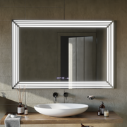 Zrkadlo LED obdĺžnikový 60x80 cm