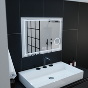 Zrkadlové obdĺžnikové obdĺžniky 80x60cm Magia essenza dotyk Domable Defrition System