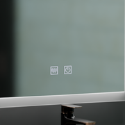 Obdĺžnikové LED zrkadlo, 60x80cm, Touch VENERA, Demister System, Stmievateľné