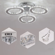 Led Lulus s diaľkovým ovládaním Cristal Alanubis 37W
