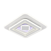 LED luster DOLIA, 70W, Priemer 49cm, Studené/Teplé/Neutrálne svetlo, Biely