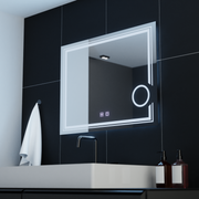 Zrkadlové obdĺžnikové obdĺžniky 80x60cm Magia essenza dotyk Domable Defrition System