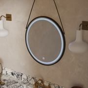 Zrkadlové LED kolo 60 cm základný dotyk