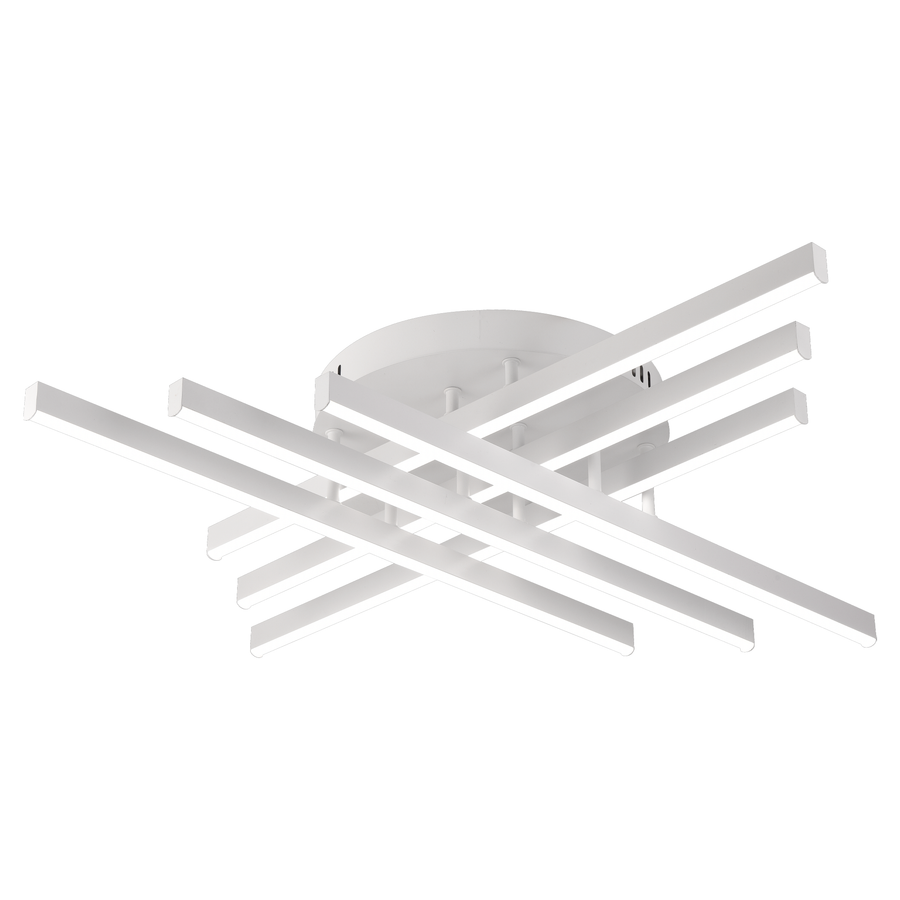 LED luster GIO, 82W, studené/teplé/neutrálne svetlo, biely