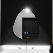 Organické LED zrkadlo 80x60cm - Fluido Touch Deframe Dunable System
